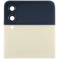 Outer OLED Assembly For Samsung Galaxy Z Flip 4 5G (Used OEM Pull: Grade A) (Gold)