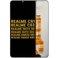 LCD Assembly Without Frame For Realme C61 / Realme C63 / Realme Note 60 / Realme Note 60x / Realme Narzo N61 / Realme Narzo N63 (Refurbished) (All Colors)