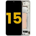 OLED Assembly With Frame For Xiaomi 15 (Refurbished) (Green)