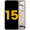 OLED Assembly With Frame For Xiaomi 15 (Refurbished) (Liquid Silver)