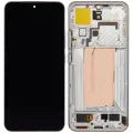 OLED Assembly With Frame For Xiaomi 15 (Refurbished) (Liquid Silver)