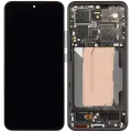 OLED Assembly With Frame For Xiaomi 15 (Refurbished) (Black)