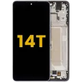 OLED Assembly With Frame For Xiaomi 14T (Refurbished) (Titan Blue)