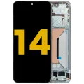 OLED Assembly With Frame For Xiaomi 14 (Refurbished) (Jade Green)
