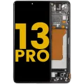 OLED Assembly With Frame For Xiaomi 13 Pro (Refurbished) (Black)