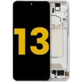 OLED Assembly With Frame For Xiaomi 13 (Refurbished) (White)