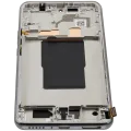 OLED Assembly With Frame For Xiaomi 12T / 12T Pro / Redmi K50 Ultra (Refurbished) (Silver)