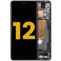 OLED Assembly With Frame For Xiaomi 12 / 12X / 12S (Refurbished) (Gray)