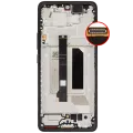 OLED Assembly With Frame For Xiaomi Redmi Note 14 Pro Plus 5G (Refurbished) (Midnight Black)