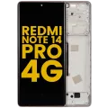 OLED Assembly With Frame For Xiaomi Redmi Note 14 Pro 4G (Refurbished) (Sand Gold)