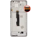 OLED Assembly With Frame For Xiaomi Redmi Note 14 Pro 4G (Refurbished) (Sand Gold)