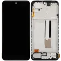 OLED Assembly With Frame For Xiaomi Redmi Note 12S (Refurbished)(Black)