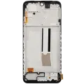 OLED Assembly With Frame For Xiaomi Redmi Note 12S (Refurbished)(Black)
