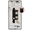 OLED Assembly With Frame For Xiaomi Redmi Note 14 Pro 5G / Xiaomi Poco X7 (Refurbished) (Green)