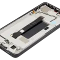 OLED Assembly With Frame For Xiaomi Poco X6 (Refurbished) (Black)
