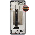 OLED Assembly With Frame For Xiaomi Redmi Turbo 3 / Xiaomi Poco F6 (Refurbished) (Green)