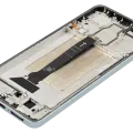 OLED Assembly With Frame For Xiaomi Redmi Turbo 3 / Xiaomi Poco F6 (Refurbished) (Green)