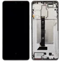 OLED Assembly With Frame For Xiaomi Redmi Turbo 3 / Xiaomi Poco F6 (Refurbished) (Titanium color)