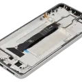 OLED Assembly With Frame For Xiaomi Redmi Turbo 3 / Xiaomi Poco F6 (Refurbished) (Titanium color)