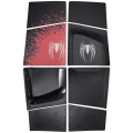 Faceplate Cover (Top & Bottom) For Sony PlayStation 5 Pro (Disc Edition) (Spider-Man)
