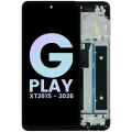 OLED Assembly With Frame For Motorola Moto G Play (XT2615 / 2026) (Genuine OEM)