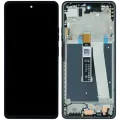 OLED Assembly With Frame For Motorola Moto G Power (XT2617 / 2026) (Genuine OEM) (Evening Blue)