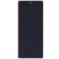 OLED Assembly With Frame For Samsung Galaxy Note 20 5G (Aftermarket Plus) (Mystic Bronze)