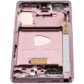 OLED Assembly With Frame For Samsung Galaxy Note 20 5G (Aftermarket Plus) (Mystic Bronze)