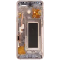 OLED Assembly With Frame For Samsung Galaxy S9 (Aftermarket Plus) (Sunrise Gold)