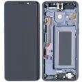 OLED Assembly With Frame For Samsung Galaxy S9 (Aftermarket Plus) (Titanium Gray)