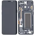 OLED Assembly With Frame For Samsung Galaxy S9 (Aftermarket Plus) (Midnight Black)