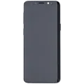 OLED Assembly With Frame For Samsung Galaxy S9 (Aftermarket Plus) (Midnight Black)