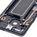 OLED Assembly With Frame For Samsung Galaxy S9 (Aftermarket Plus) (Midnight Black)