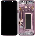 OLED Assembly With Frame For Samsung Galaxy S9 (Aftermarket Plus) (Lilac Purple)