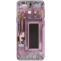 OLED Assembly With Frame For Samsung Galaxy S9 (Aftermarket Plus) (Lilac Purple)