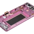 OLED Assembly With Frame For Samsung Galaxy S9 (Aftermarket Plus) (Lilac Purple)