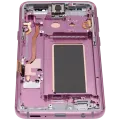 OLED Assembly With Frame For Samsung Galaxy S9 (Aftermarket Plus) (Lilac Purple)