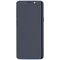 OLED Assembly With Frame For Samsung Galaxy S9 (Aftermarket Plus) (Coral Blue)