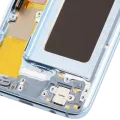 OLED Assembly With Frame For Samsung Galaxy S8 (Aftermarket Plus) (Coral Blue)