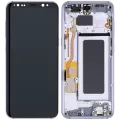 OLED Assembly With Frame For Samsung Galaxy S8 (Aftermarket Plus) (Orchid Gray)