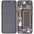 OLED Assembly With Frame For Samsung Galaxy S8 (Aftermarket Plus) (Midnight Black)