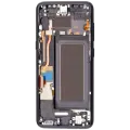 OLED Assembly With Frame For Samsung Galaxy S8 (Aftermarket Plus) (Midnight Black)