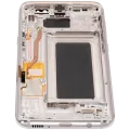 OLED Assembly With Frame For Samsung Galaxy S8 (Aftermarket Plus) (Arctic Silver)
