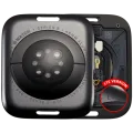 Back Cover Assembly For Watch Series 9 (45mm) (LET Version) (Aluminum / Space Black)