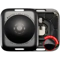Back Cover Assembly For Watch Series SE 1st (44MM) (LET Version) (Aluminum / Space Black)