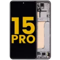 OLED Assembly With Frame For Xiaomi 15 Pro (Refurbished) (Black)
