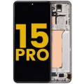 OLED Assembly With Frame For Xiaomi 15 Pro (Refurbished) (Silver)