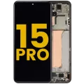 OLED Assembly With Frame For Xiaomi 15 Pro (Refurbished) (Green)