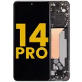 OLED Assembly With Frame For Xiaomi 14 Pro (Refurbished) (Titanium)
