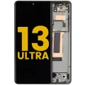 OLED Assembly With Frame For Xiaomi 13 Ultra (Refurbished) (Olive Green)